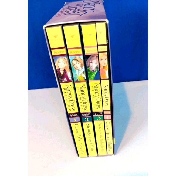 Carolyn Keene NANCY DREW DIARIES 4 Book Box Set Series 1-4 -2013 - Picture 5 of 16